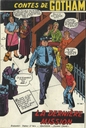 Scan Episode Contes de Gotham pour illustration du travail du dessinateur José Delbo